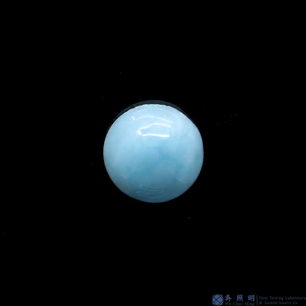 圖示-異極礦蛋面(Hemimorphite)