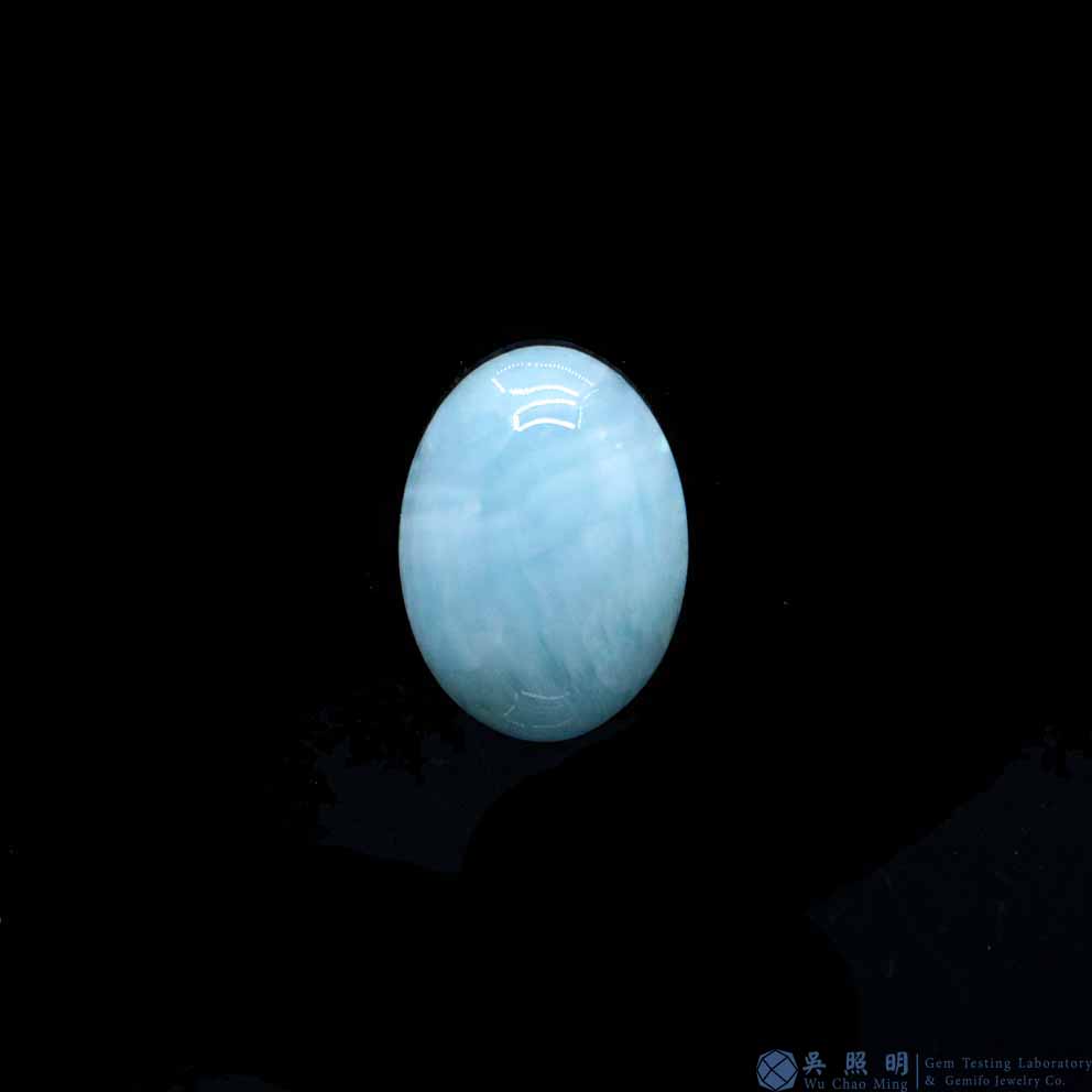 圖示-異極礦蛋面(Hemimorphite)