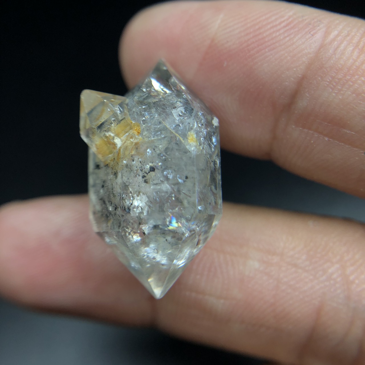 圖示-赫奇蒙水晶(Herkimer Diamond)