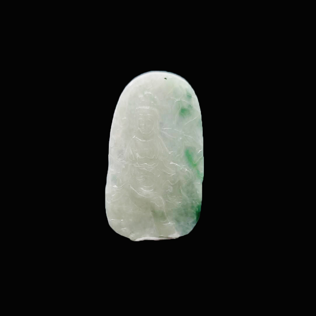 圖示-翡翠/觀音玻冰種吊墜(Jadeite Pendant)