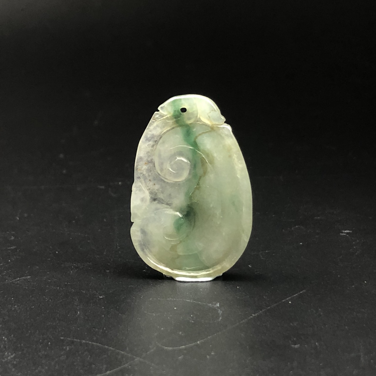 圖示-翡翠冰種/如意吊墜(Jadeite Pendant)