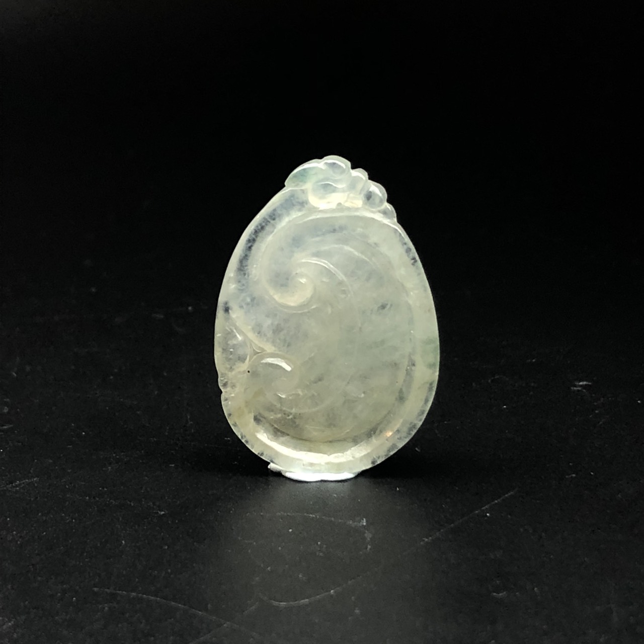 圖示-翡翠冰種/如意吊墜(Jadeite Pendant)