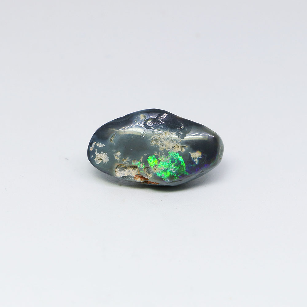 圖示-黑蛋白石原石 (Black Opal)