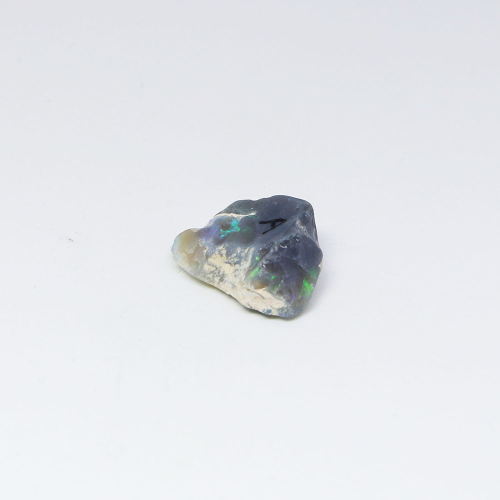圖示-黑蛋白石原石 (Black Opal)