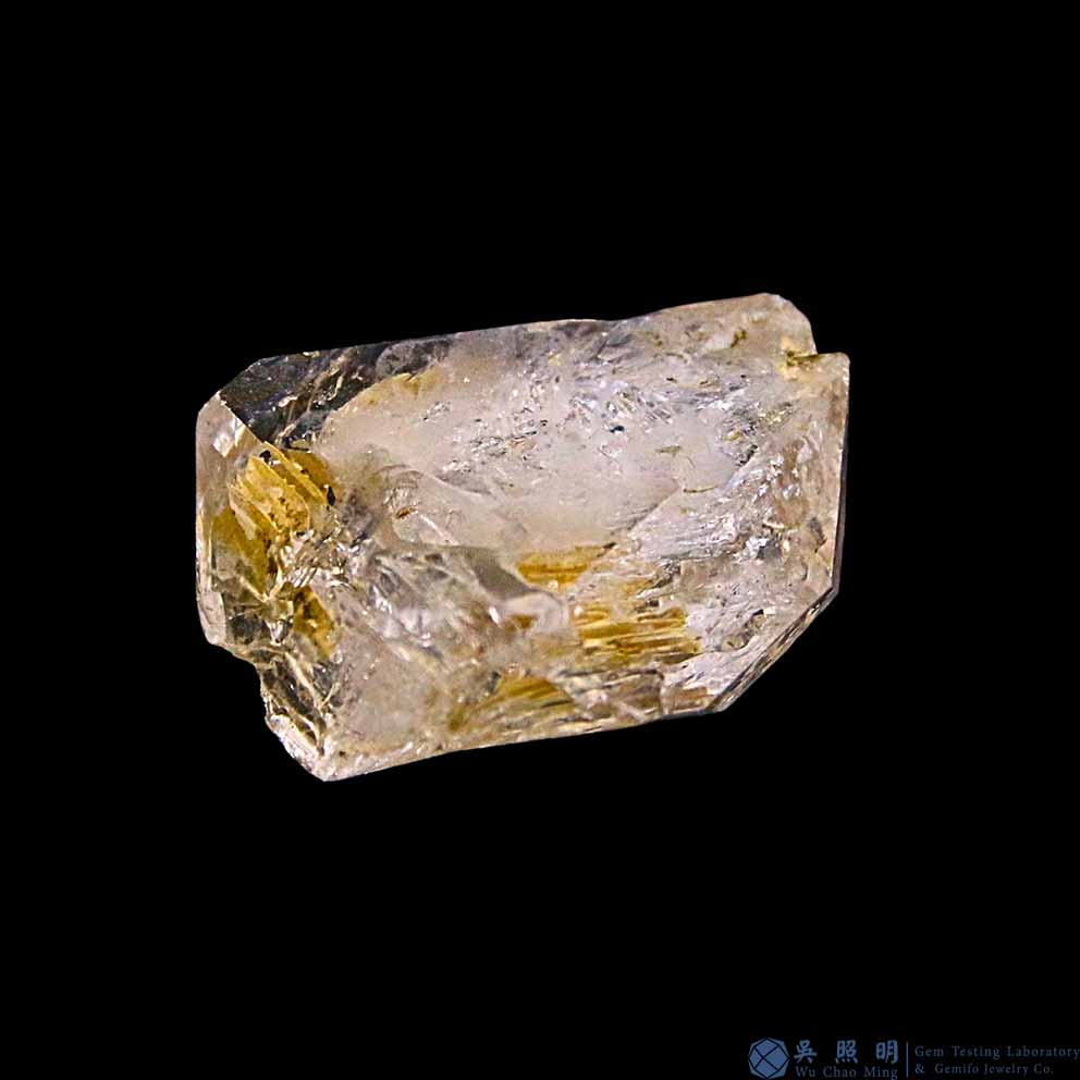圖示-黃泥骸骨水晶(Skeletal Quartz)