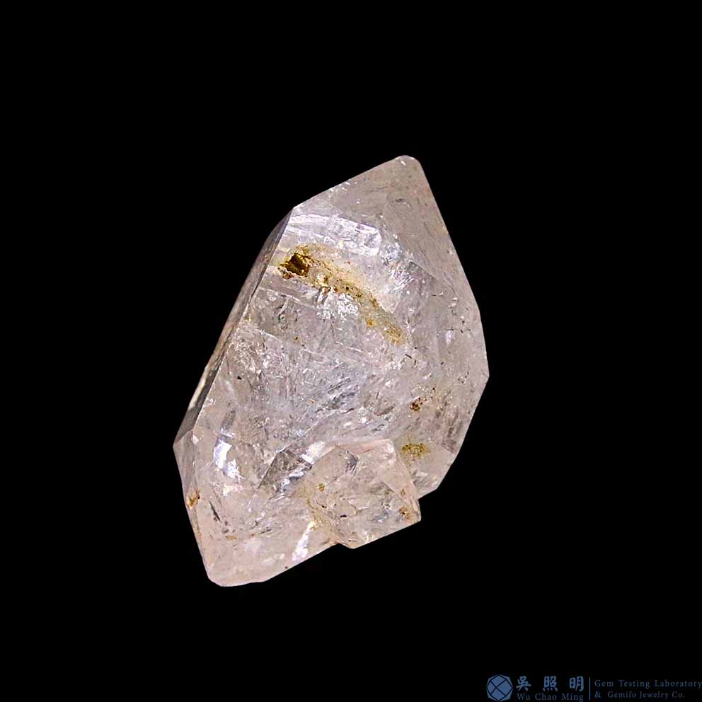 圖示-黃泥水膽骸骨水晶(Skeletal Quartz)