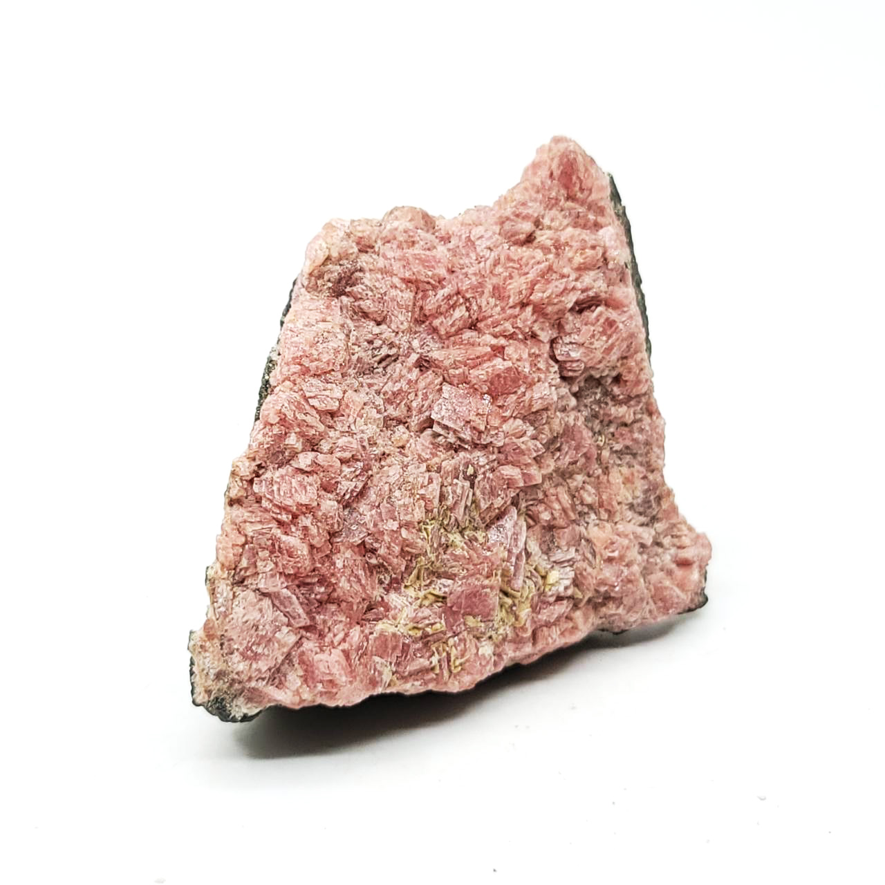 圖示-菱錳礦原石(Rhodochrosite)