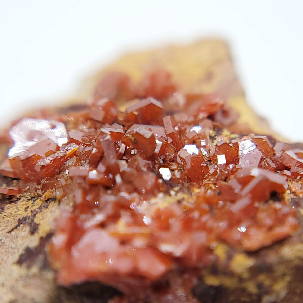 圖示-釩鉛礦(Vanadinite)